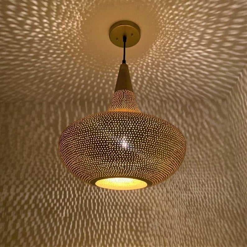 Lampes suspendues de style marocain      - Ref. 1190  - De